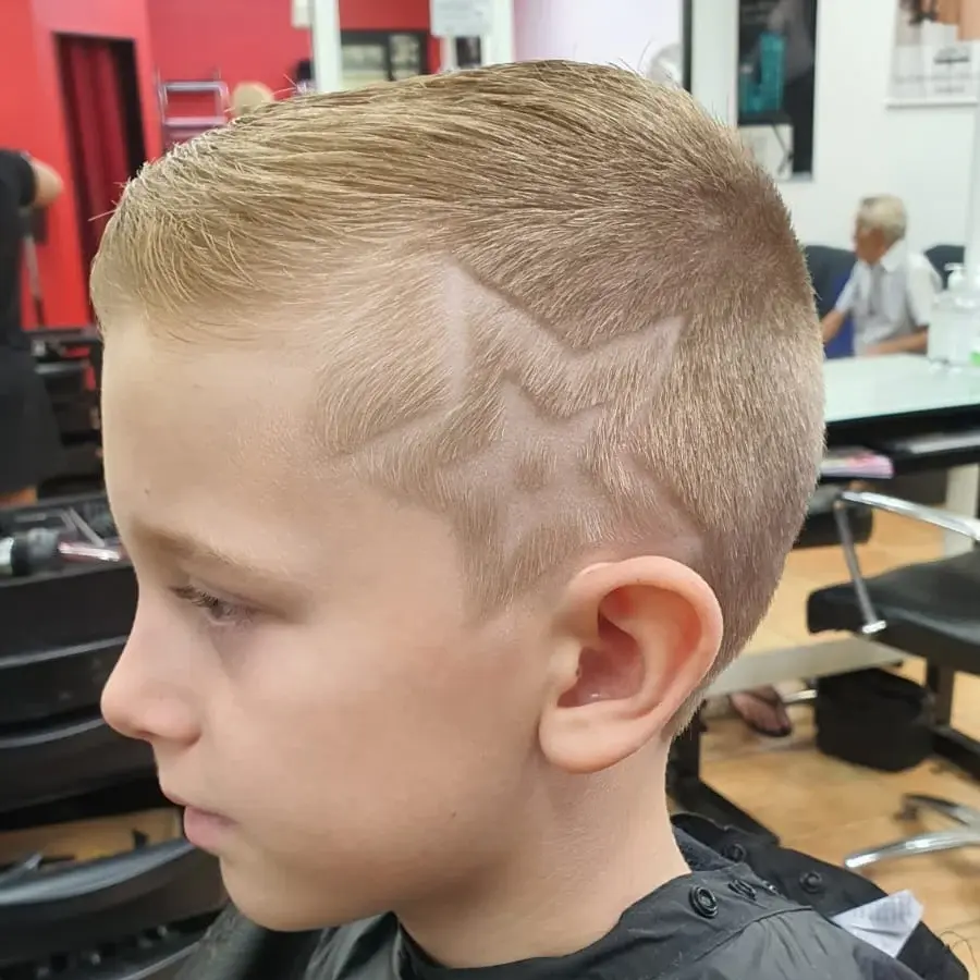 Kids haircut in a friendly salon environment
