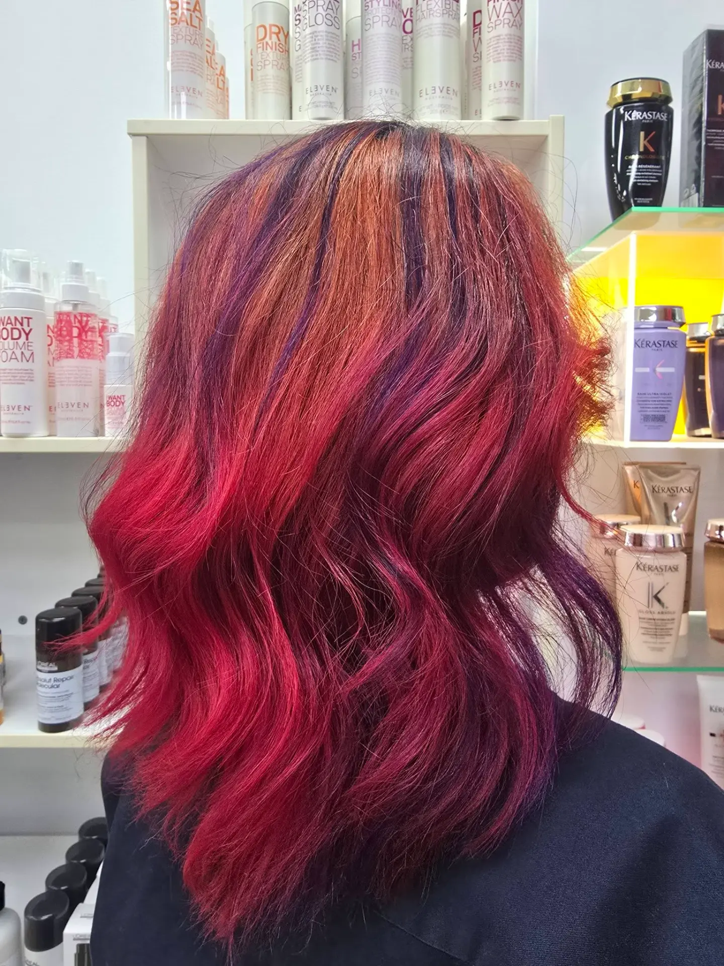 Colour service being applied at Hair Obsession Darwin